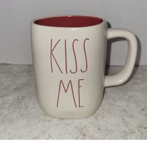 Rae Dunn Kiss Me Ceramic Mug
